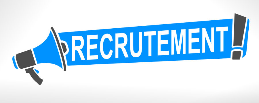 recrutement sur m&eacute;gaphone