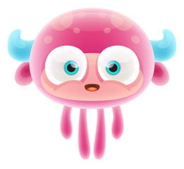 Cute cartoon Monster
