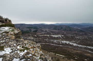 Fototapeta na wymiar Hills in Crimea