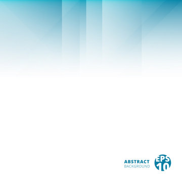 Abstract technology geometric overlap light blue background with copy space.