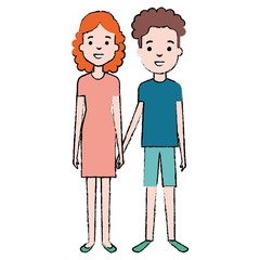 lovers couple avatars characters