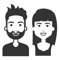 lovers couple avatars characters