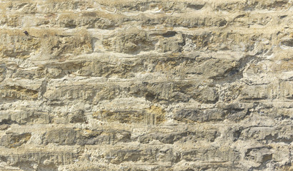 Rough textured wall