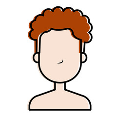 young man shirtless avatar character