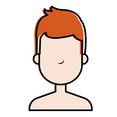 young man shirtless avatar character