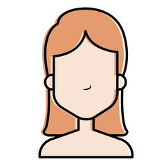 beautiful woman shirtless avatar character