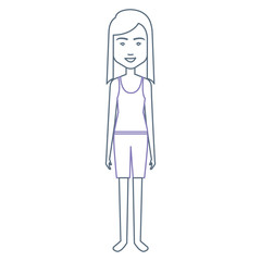 beautiful woman avatar character