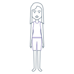 beautiful woman avatar character