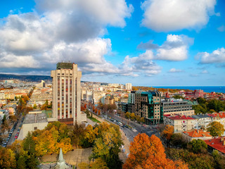 Varna Municipality aerial view