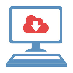 desktop computer with cloud computing