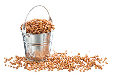 Buckwheat in the bucket