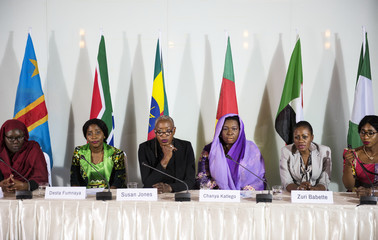 A Group of Business People Participating in a Panel Discussion