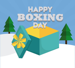 opened gift box  icon over colorful background colorful design vector illustration