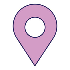 pin pointer location icon