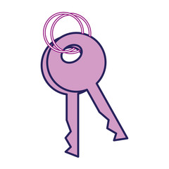 key security isolated icon