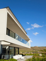 Beautiful terrace of a villa