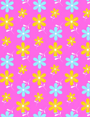 Pink flower background