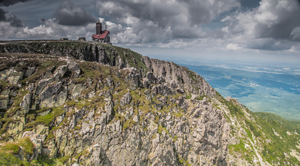 Fototapeta premium Giant Mountains, Krkonoše, Riesengebirge, Karkonosze, Śnieżne Kotły