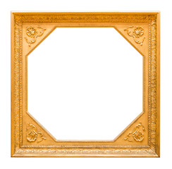 Goldrahmen freigestellt