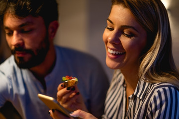 Smiling woman