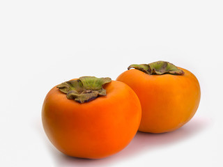 Close Up Persimmon fruit.