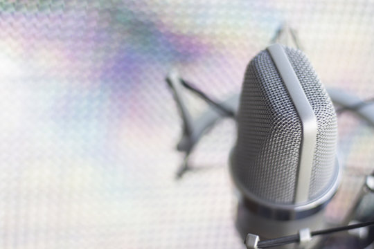 Studio recording voice microphone