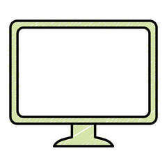 computer display isolated icon vector illustration design