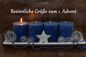 Grüße zum ersten Advent