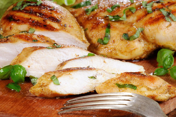 Grilled chicken breast