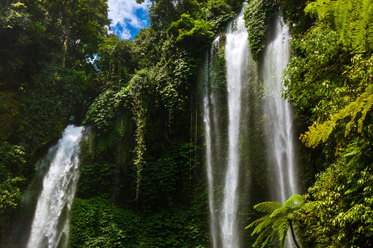 Sekumpul waterfall - Bali island Indonesia