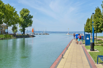 Fototapeta premium Yachts in harbor