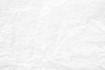 Obraz premium Crumpled white paper texture