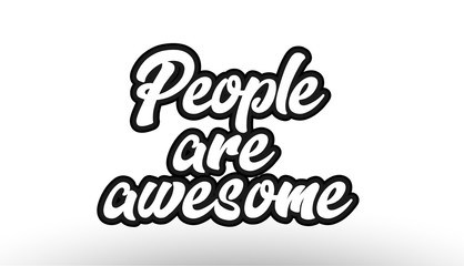 black beautiful graffiti text word expression typography 