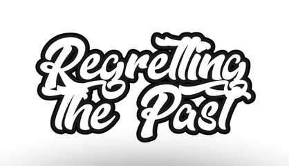 black beautiful graffiti text word expression typography 