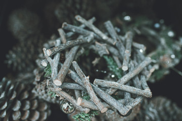 Moody christmas decoration