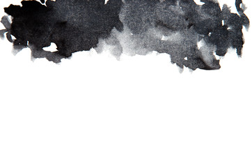 grunge black streaks