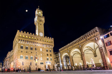 Fototapeta na wymiar Piazza della Signoria, Firenze