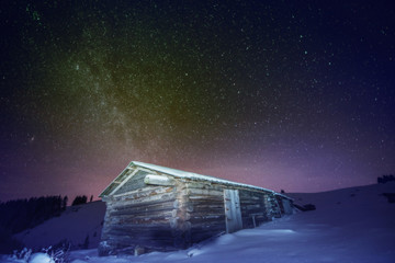 The Milky Way over the winter