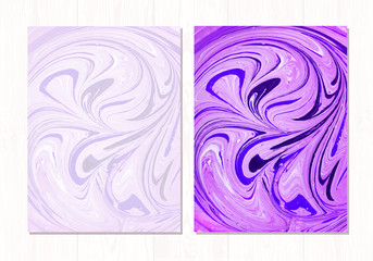 Vector marble abstract background. Liquid marble pattern. Trendy template for design, wedding, invitation, party, banner, birthday card