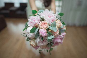 Bukiet kwiatów ślubnych