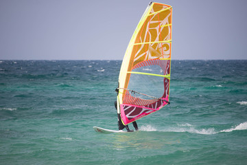 surfer al mare
