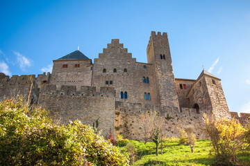 Fototapeta na wymiar Fortified city of Carcassonne