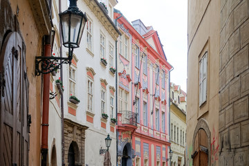 Old Town ancient architecture in Prague, Czech Republic