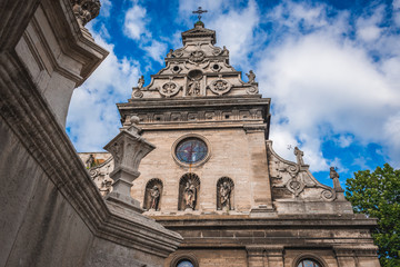 Former Bernardine church of St Andrew in Lviv, Ukraine