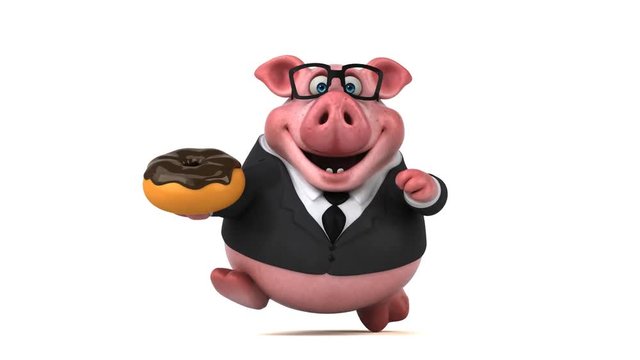 Fun pig - 3D Animation