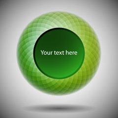  Abstract Speech Bubble Design