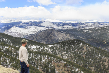 Fototapeta premium Rocky Mountains Denver Colorado 