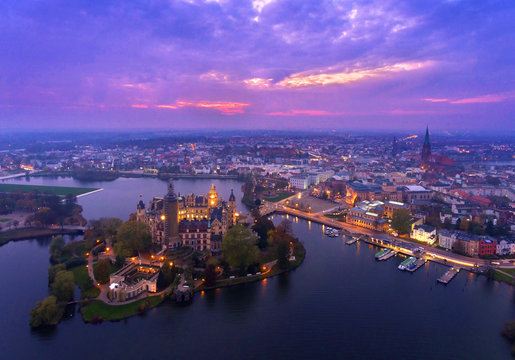 Luftaufnahme Schloss Schwerin
