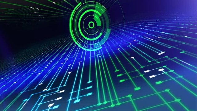 Digital Area , Video motion background. Abstract