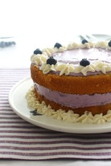 Cake de arandanos